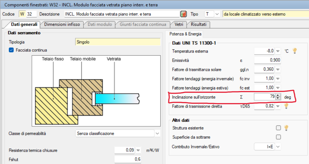 Componente vetrato