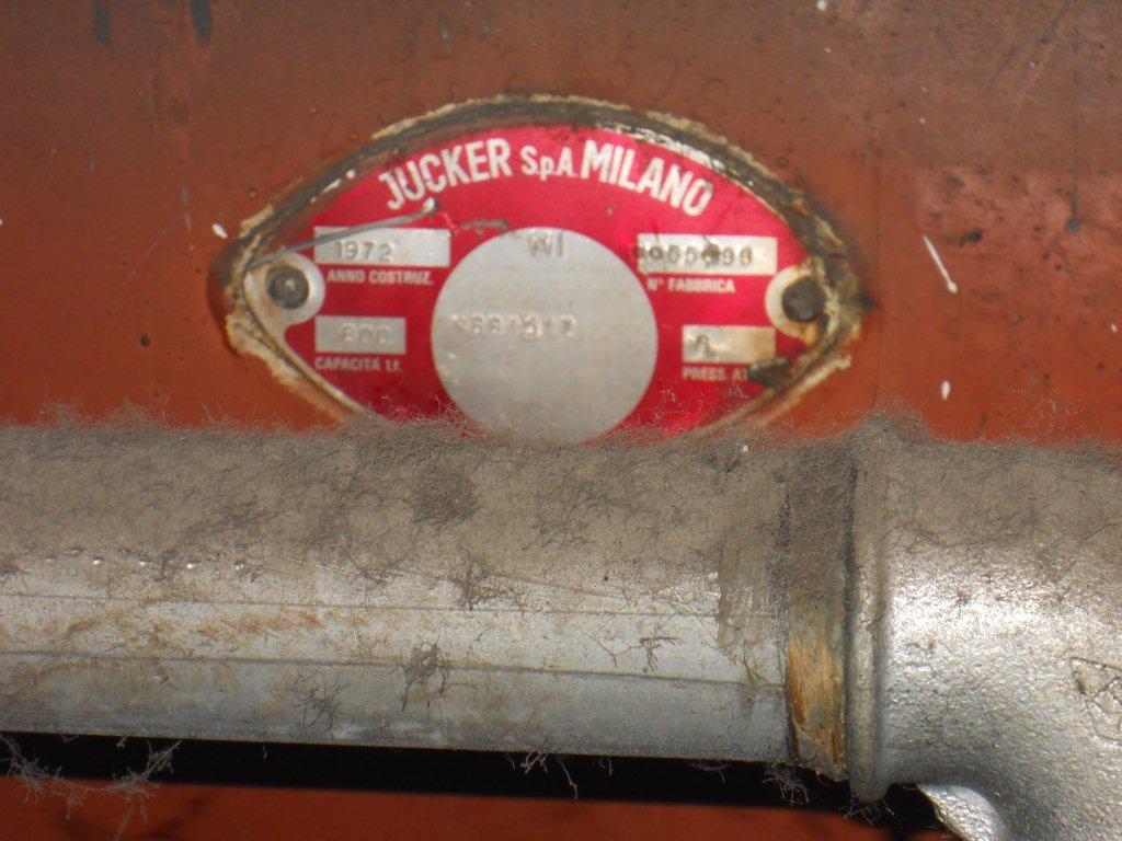 Targhetta vaso espansione