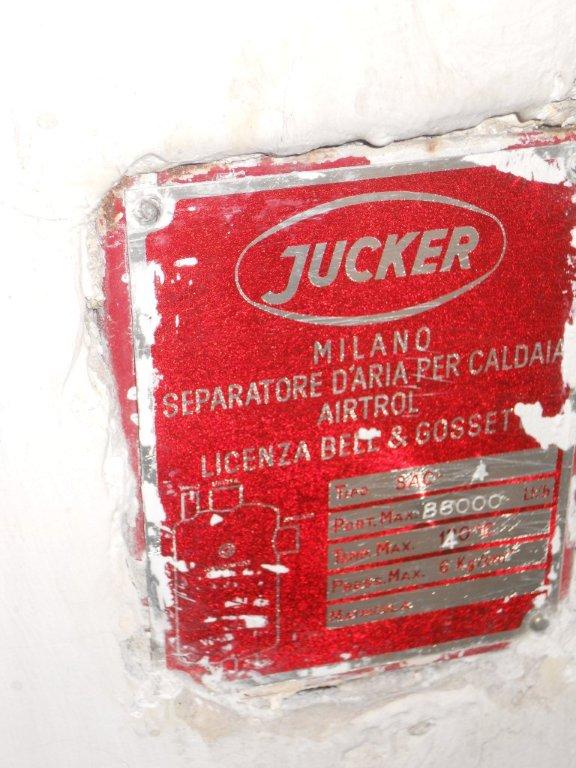 Targhetta separatore d'aria